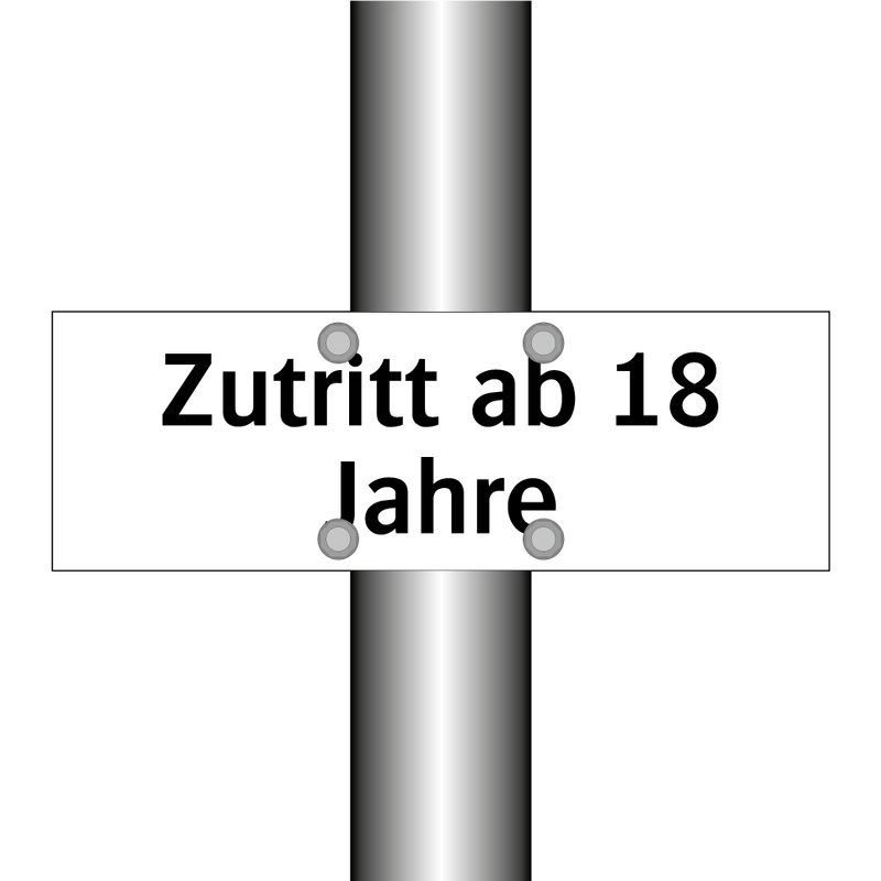 Zutritt ab 18 Jahre