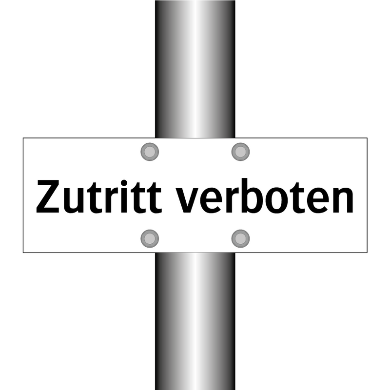 Zutritt verboten