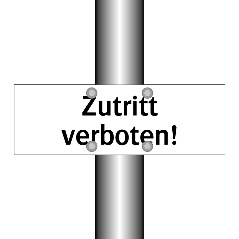 Zutritt verboten!