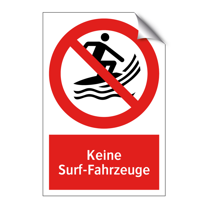 Keine Surf-Fahrzeuge