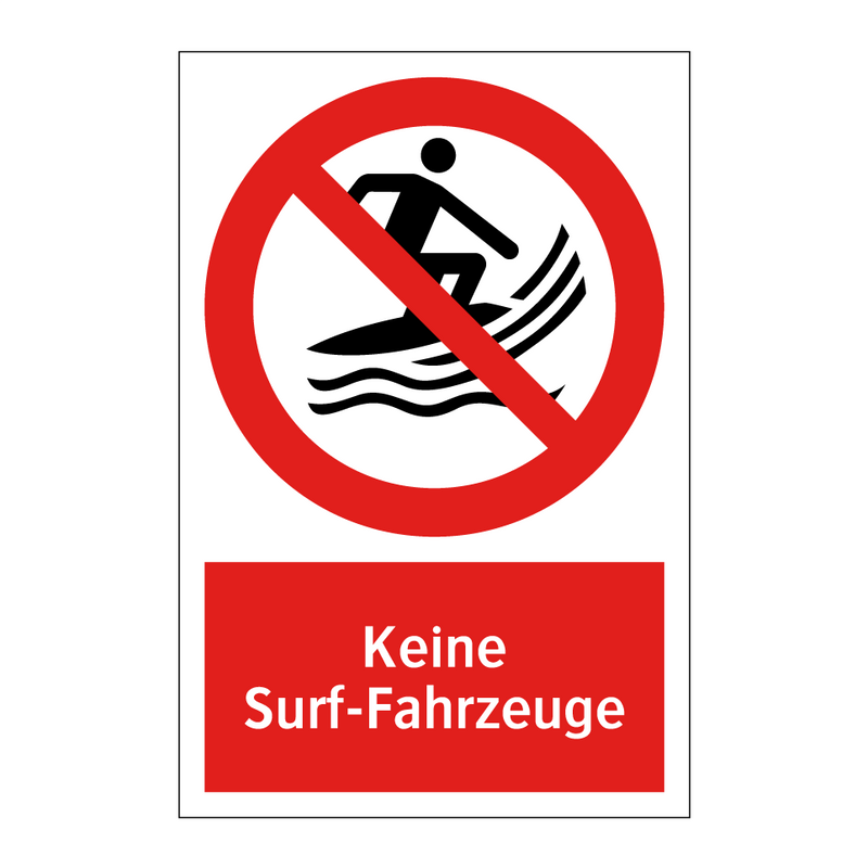 Keine Surf-Fahrzeuge