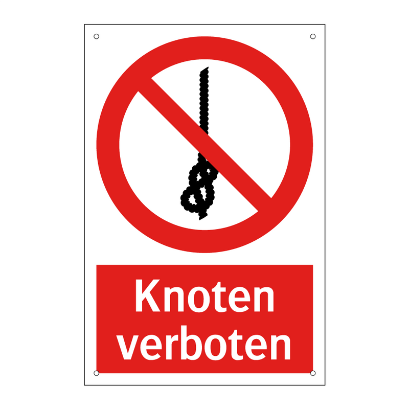 Knoten verboten