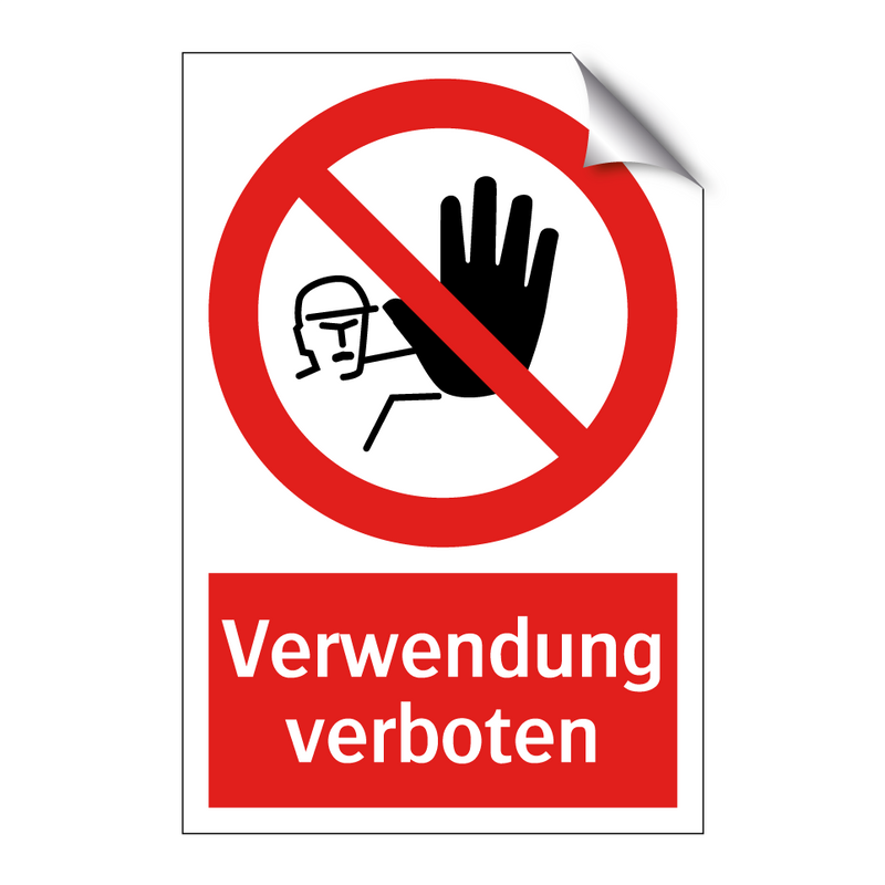 Verwendung verboten