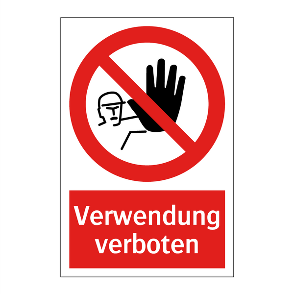 Verwendung verboten