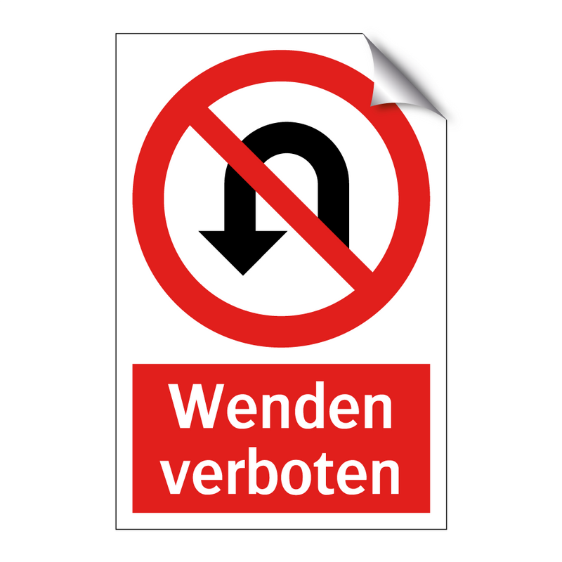 Wenden verboten