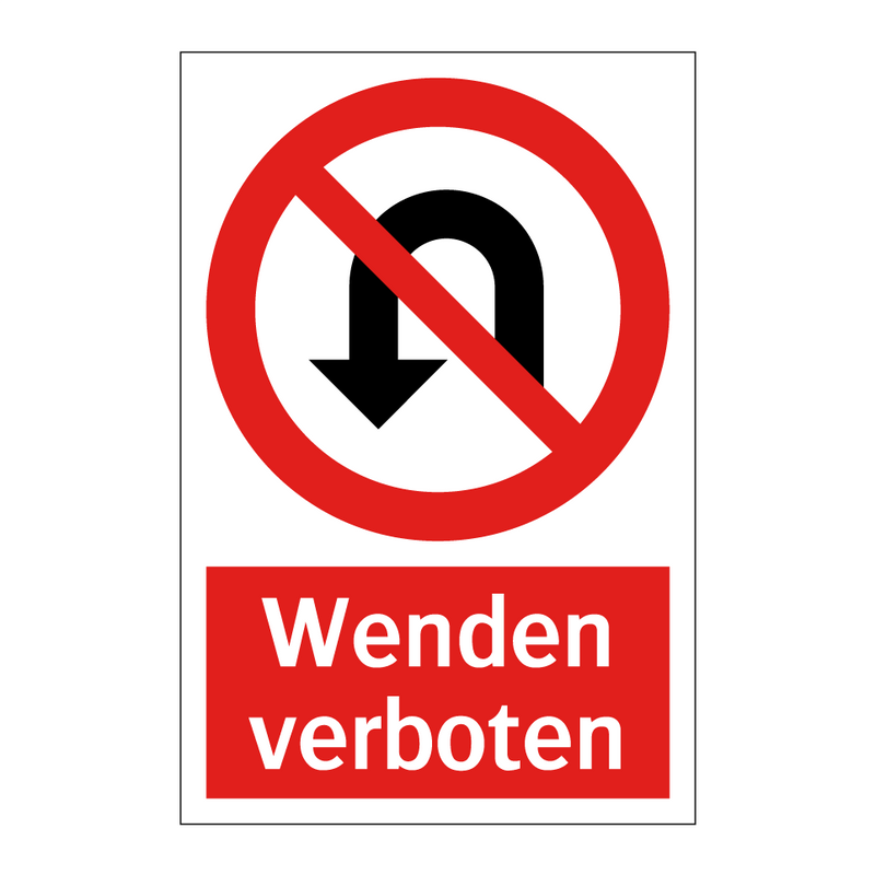 Wenden verboten