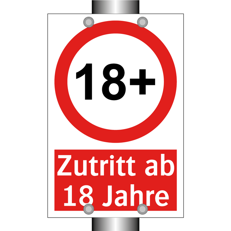 Zutritt ab 18 Jahre