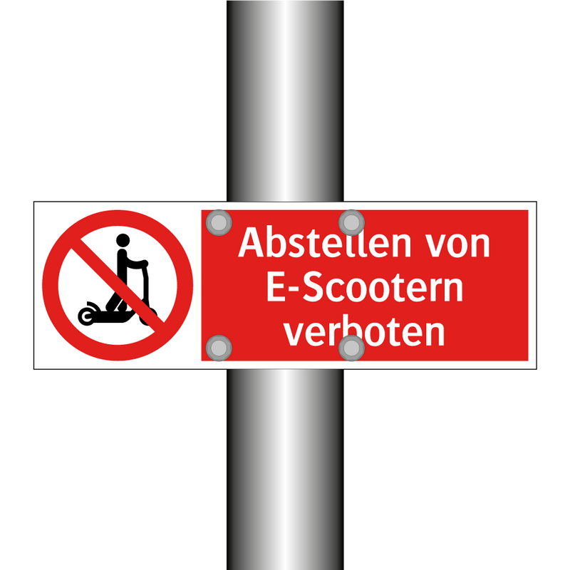 Abstellen von E-Scootern verboten