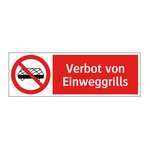 Verbot von Einweggrills