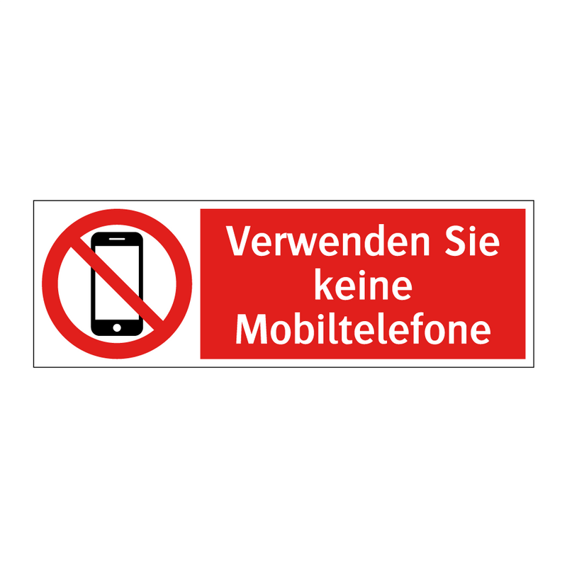 Verwenden Sie keine Mobiltelefone