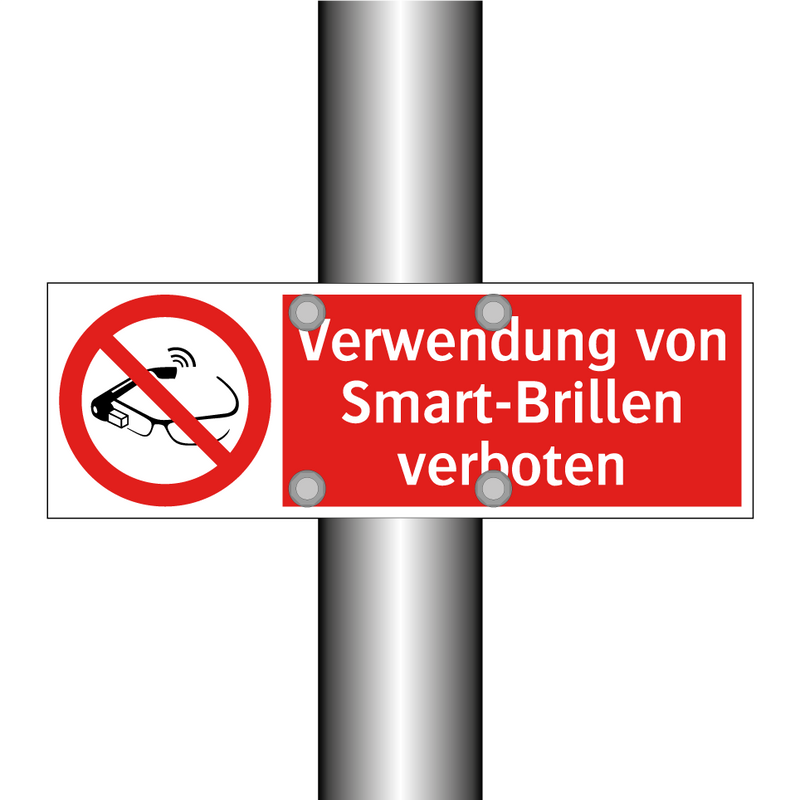 Verwendung von Smart-Brillen verboten