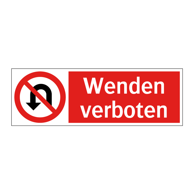 Wenden verboten