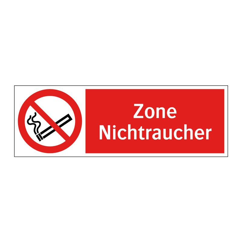 Zone Nichtraucher