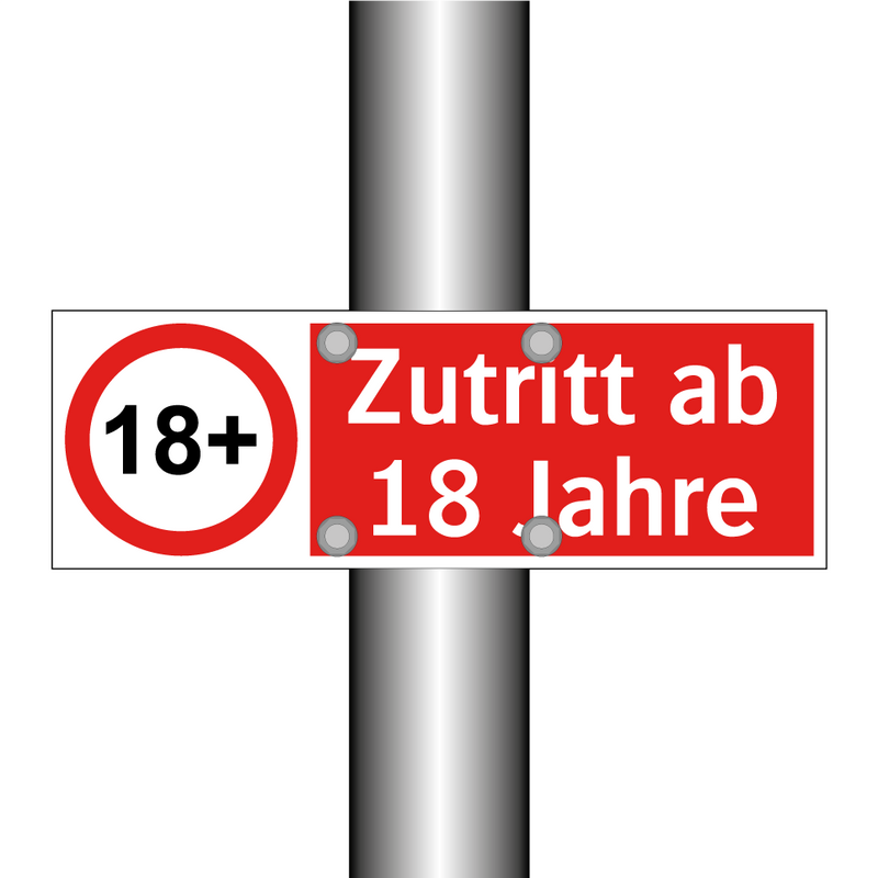 Zutritt ab 18 Jahre