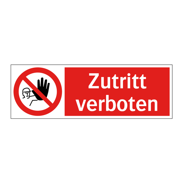 Zutritt verboten