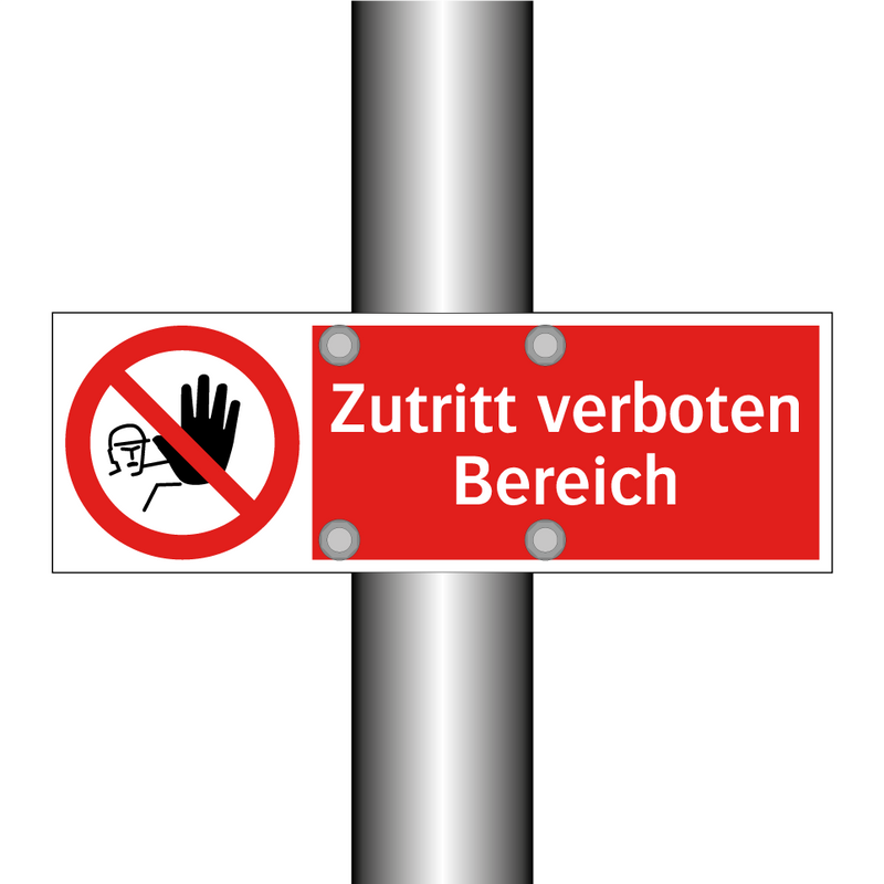 Zutritt verboten Bereich