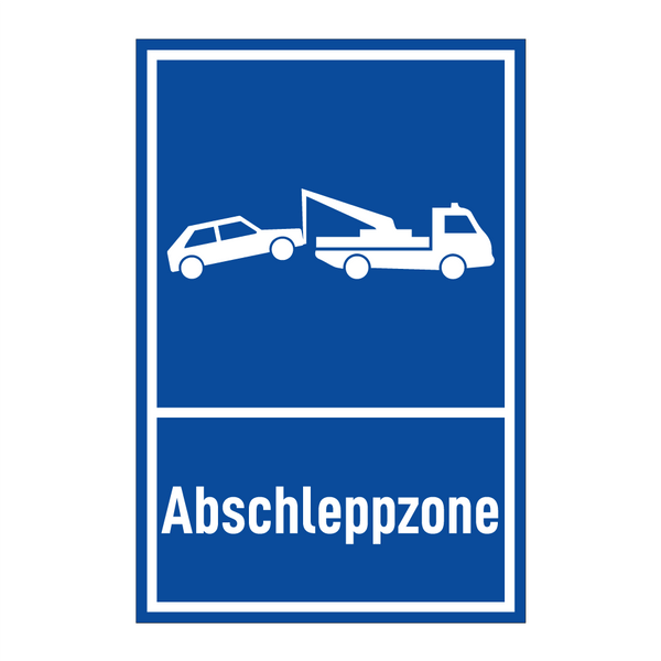Abschleppzone