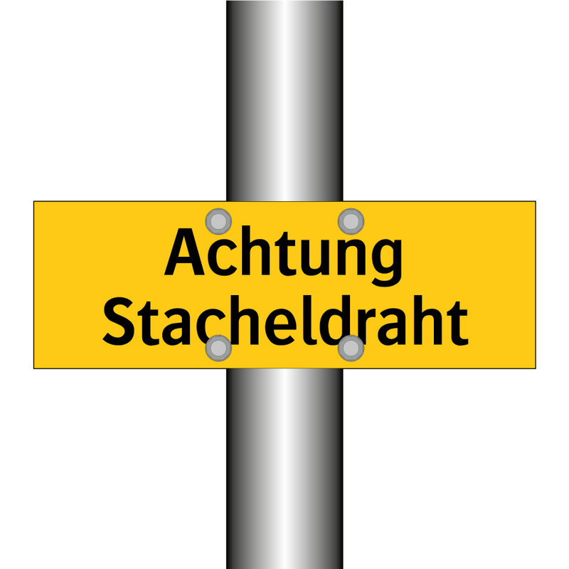 Achtung Stacheldraht