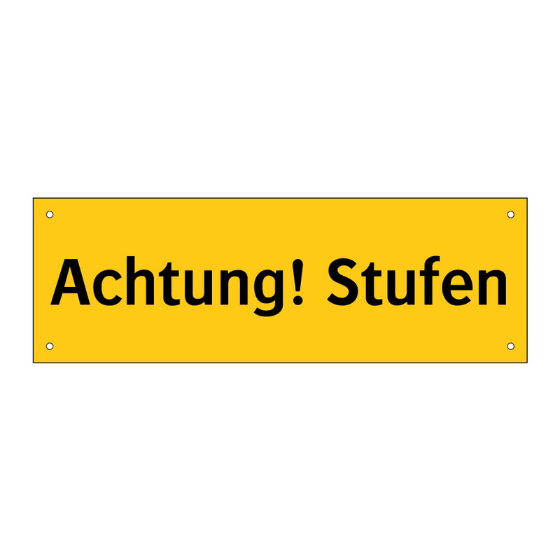 Achtung! Stufen