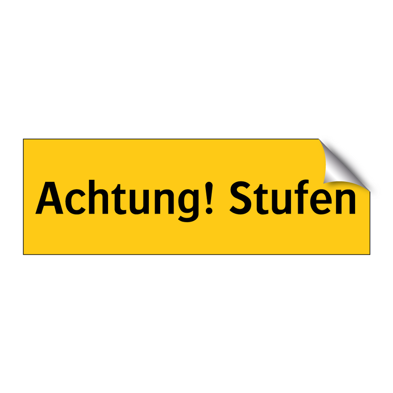 Achtung! Stufen