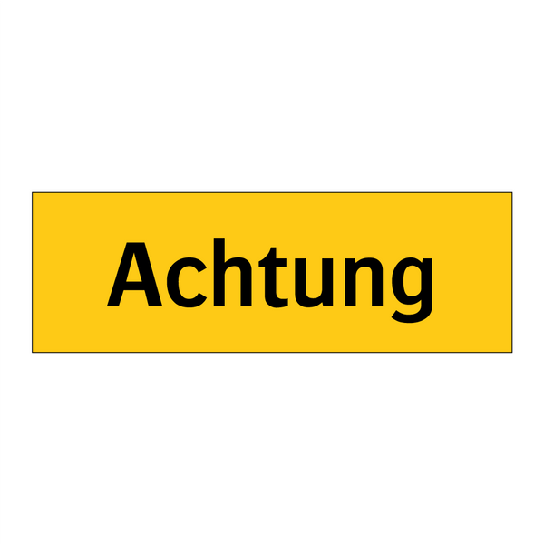 Achtung