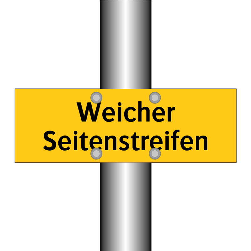 Weicher Seitenstreifen