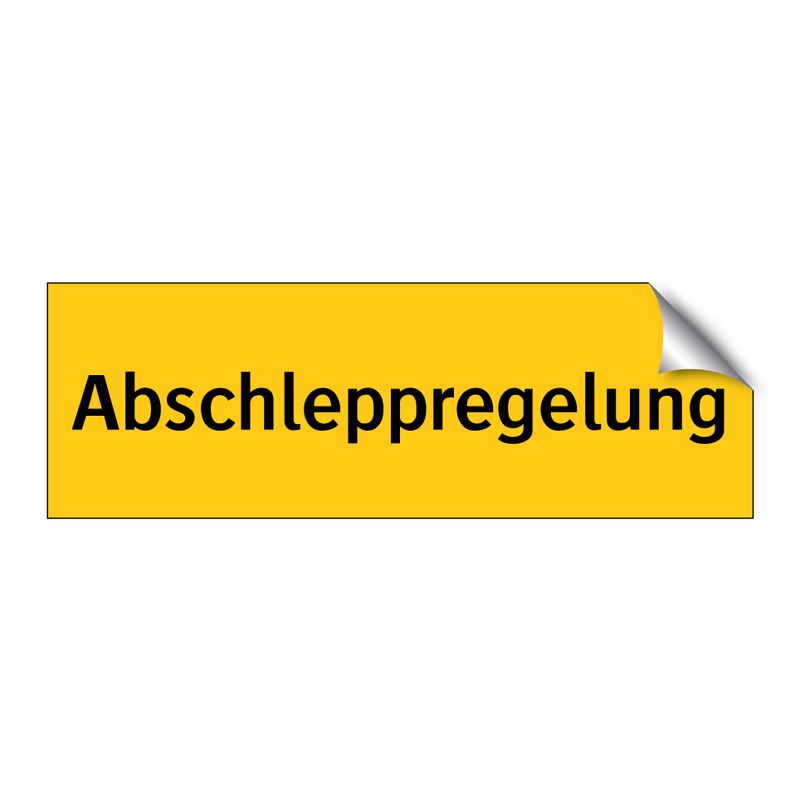 Abschleppregelung