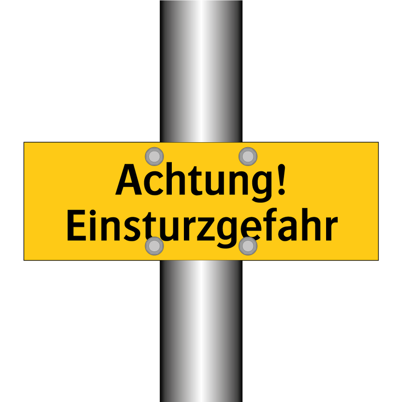 Achtung! Einsturzgefahr