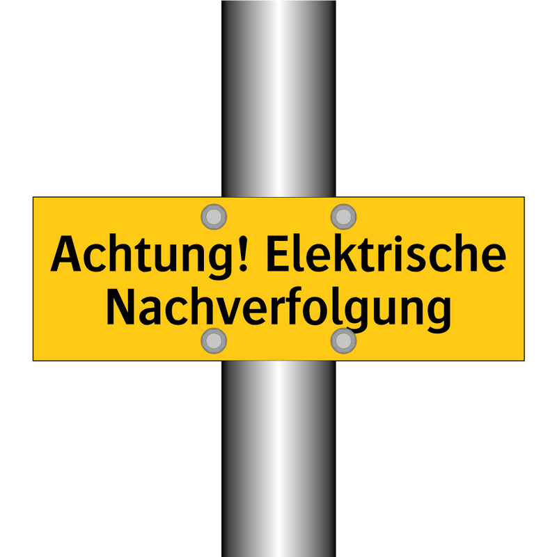 Achtung! Elektrische Nachverfolgung