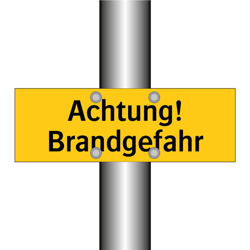 Achtung! Brandgefahr