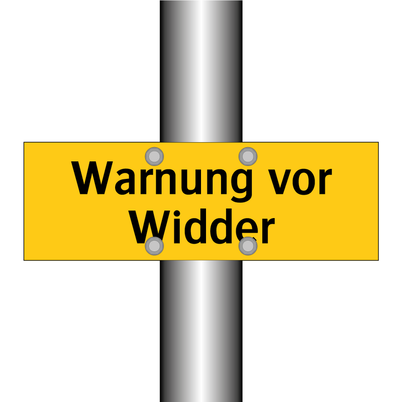 Warnung vor Widder