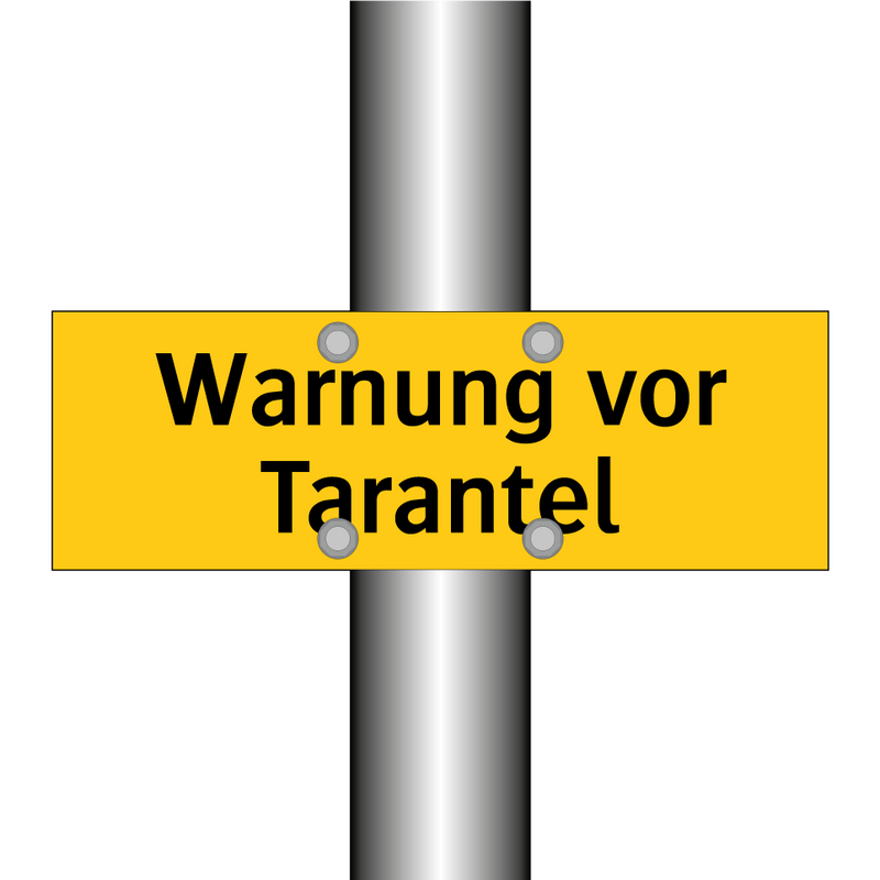 Warnung vor Tarantel