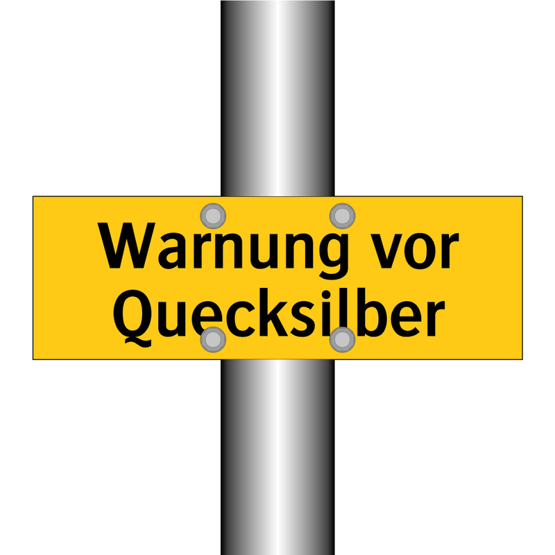 Warnung vor Quecksilber