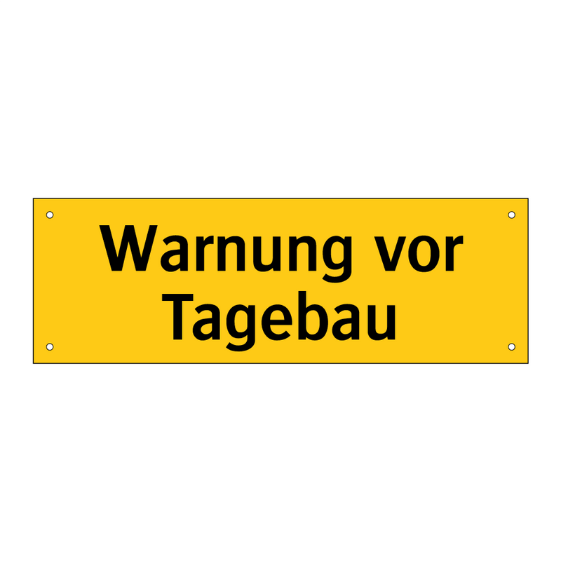 Warnung vor Tagebau