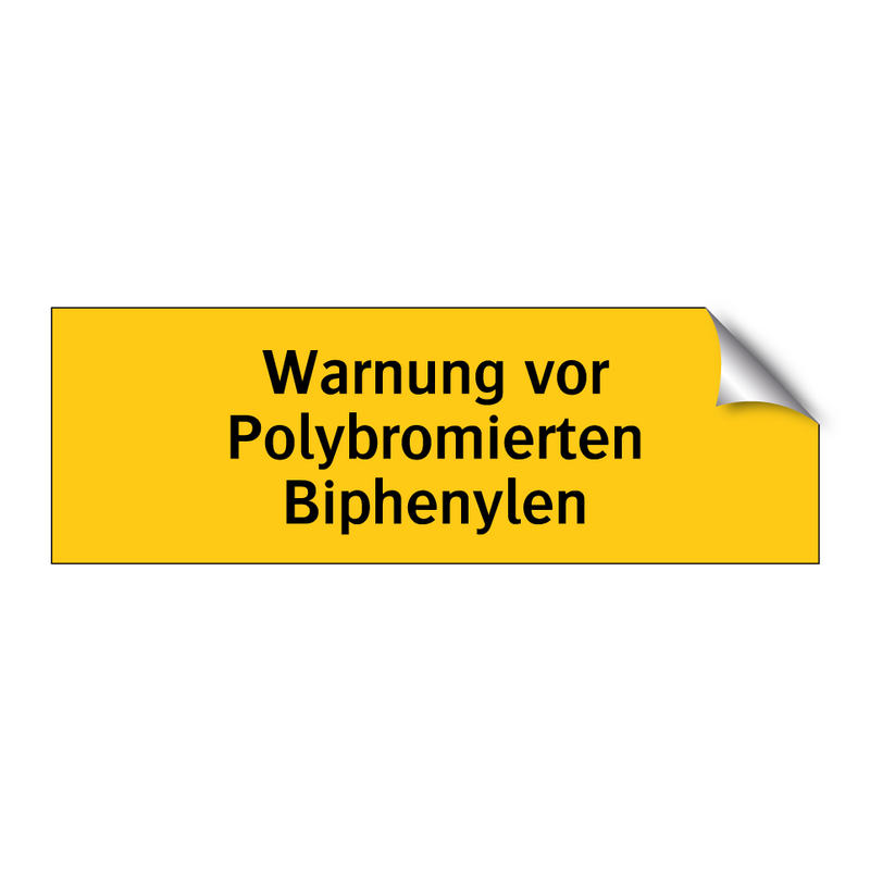 Warnung vor Polybromierten Biphenylen