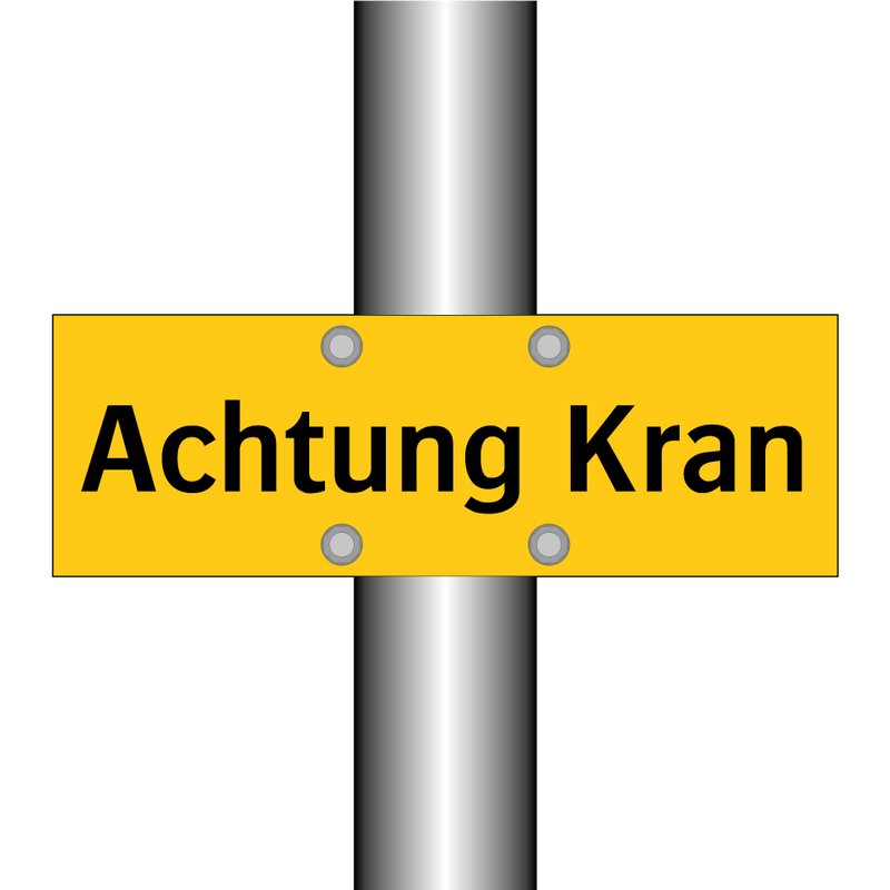 Achtung Kran