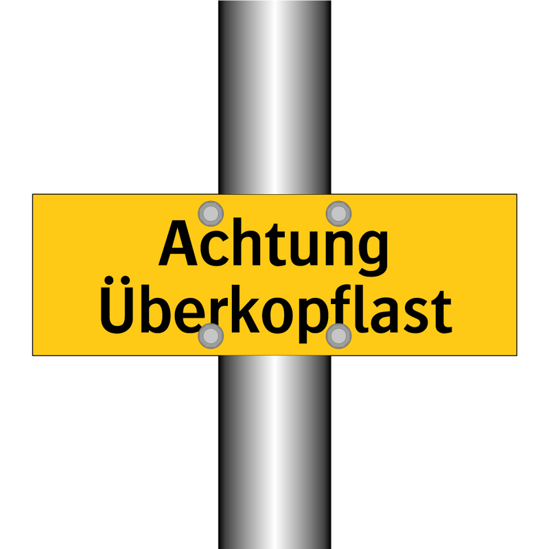 Achtung Überkopflast