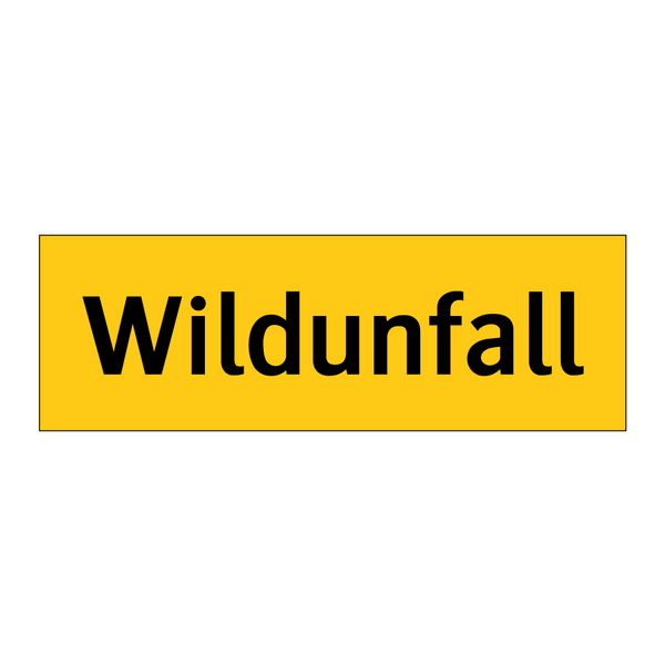 Wildunfall