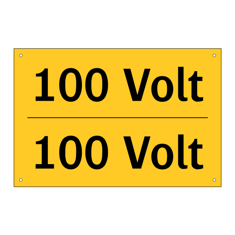 100 Volt - 100 Volt