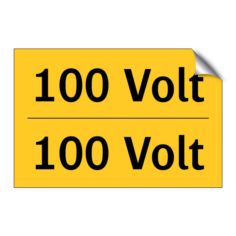 100 Volt - 100 Volt