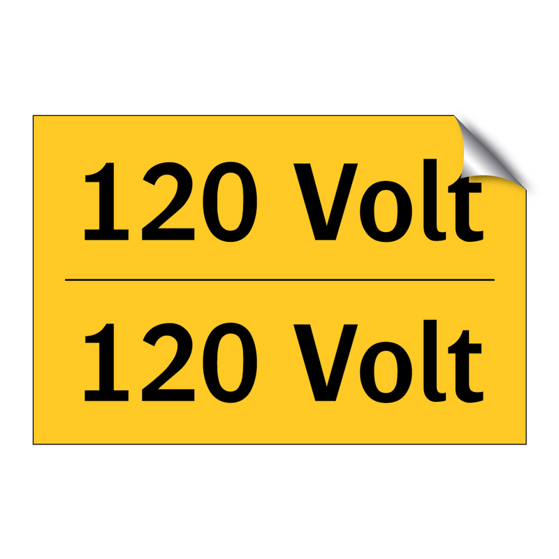 120 Volt - 120 Volt