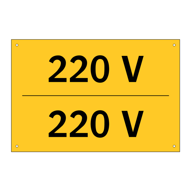 220 V - 220 V