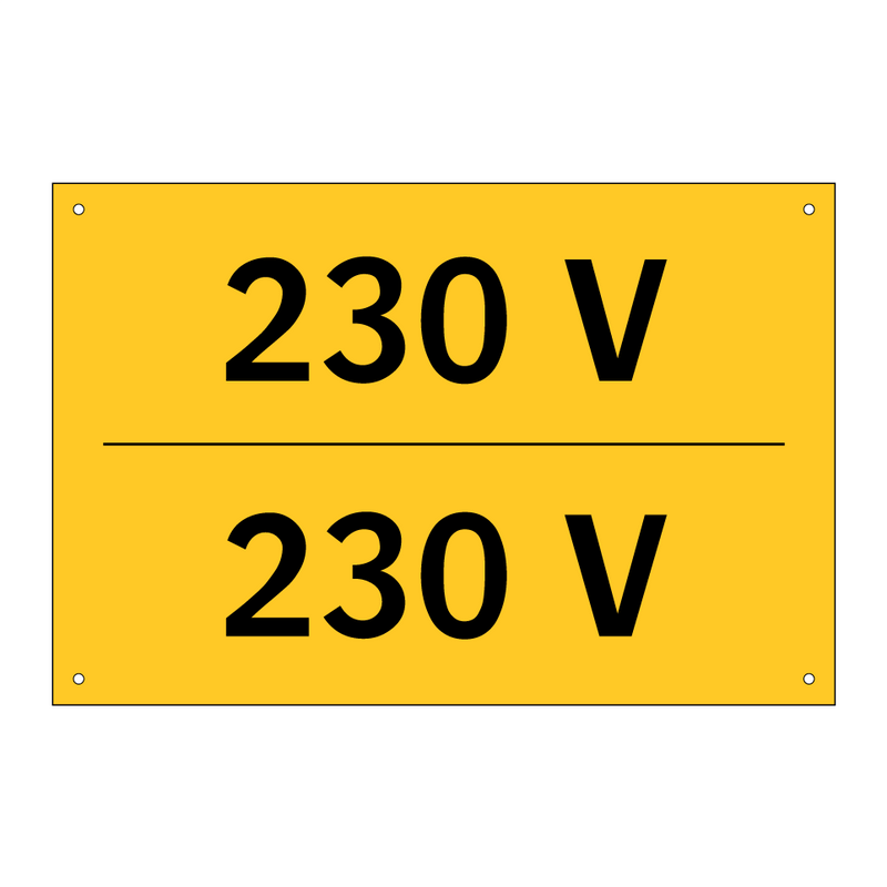 230 V - 230 V