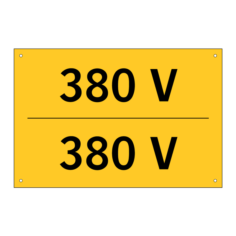 380 V - 380 V