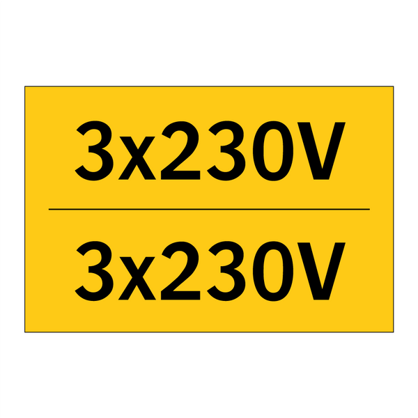 3x230V - 3x230V