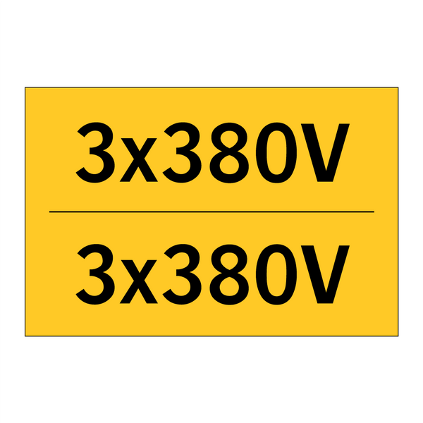 3x380V - 3x380V