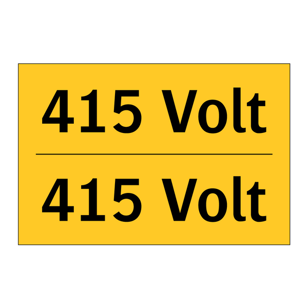 415 Volt - 415 Volt