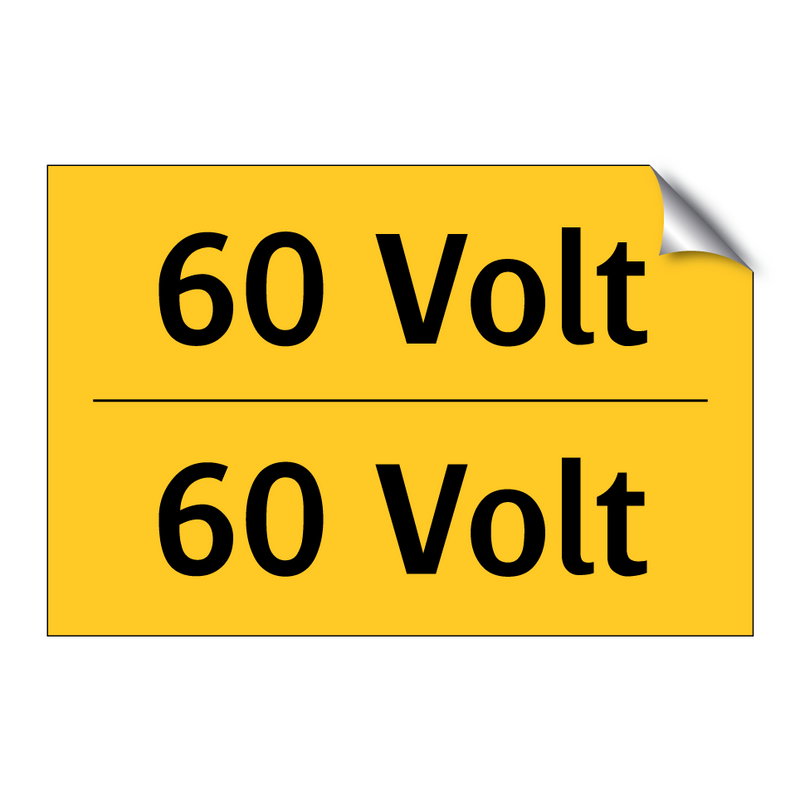 60 Volt - 60 Volt