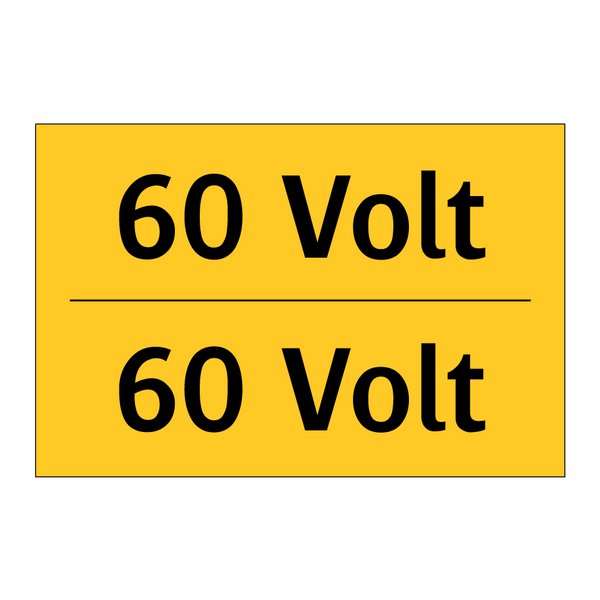 60 Volt - 60 Volt