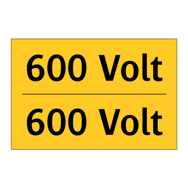 600 Volt - 600 Volt